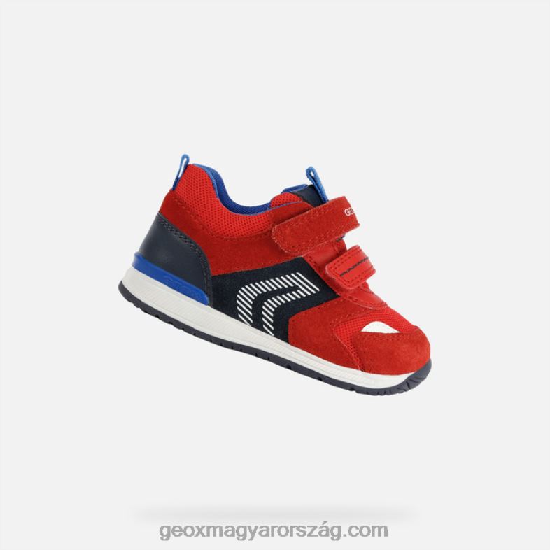 csecsemők és kisgyermekek rishon kisfiú Geox piros / sötétkék RR8TR1604