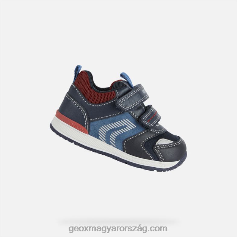 csecsemők és kisgyermekek rishon kisfiú Geox sötét sötétkék/sötétvörös RR8TR1615
