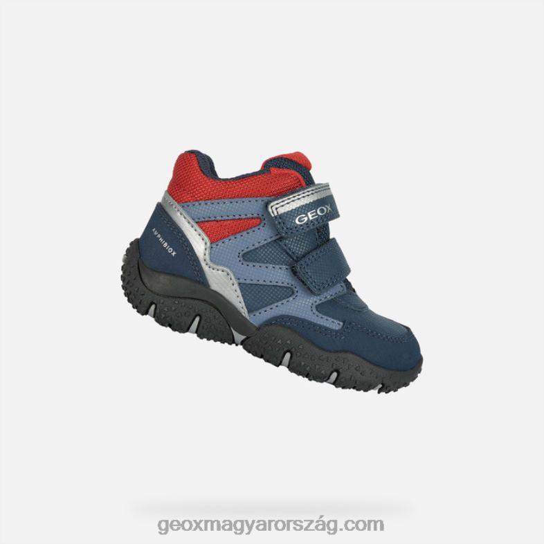 csecsemők és kisgyermekek baltic abx kisgyermek Geox sötétkék/piros RR8TR1567