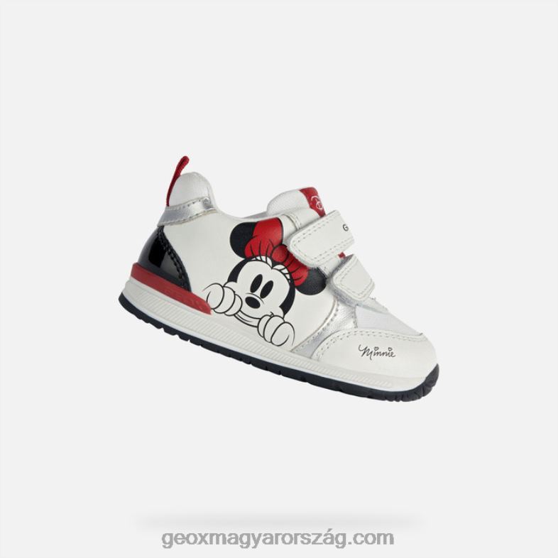 csecsemők és kisgyermekek rishon baba Geox fehér fekete RR8TR1577