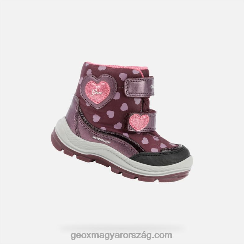 csecsemők és kisgyermekek flanfil kisgyermek Geox aszalt szilva RR8TR1637