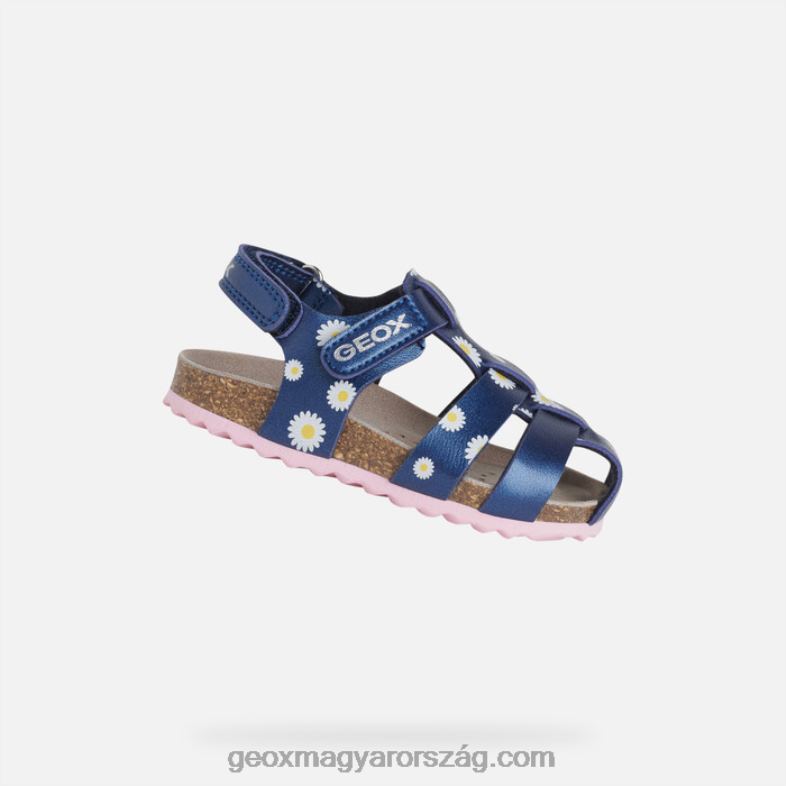 csecsemők és kisgyermekek szandál kréta kisgyermek Geox haditengerészet RR8TR1534