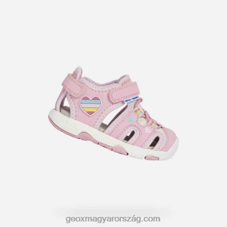 csecsemők és kisgyermekek szandál multy kisgyermek Geox rózsaszín/többszínű RR8TR1469