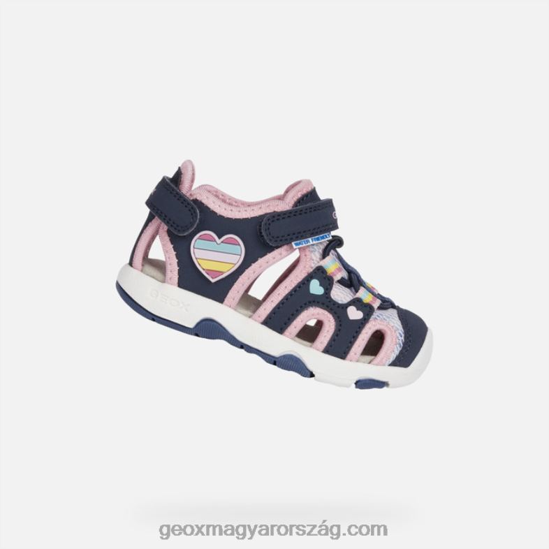 csecsemők és kisgyermekek szandál multy kisgyermek Geox sötétkék/többszínű RR8TR1468