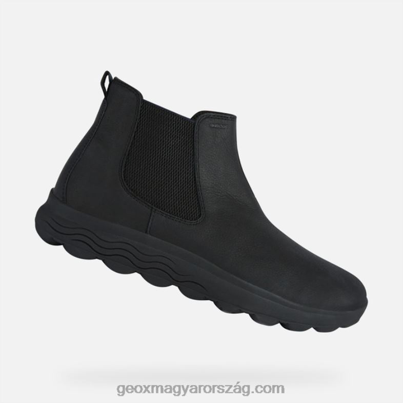 férfiak gömbölyű ember Geox fekete RR8TR825