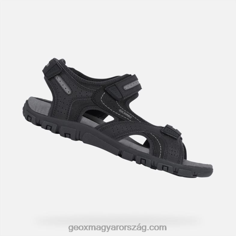 férfiak strada ember Geox fekete kő RR8TR927