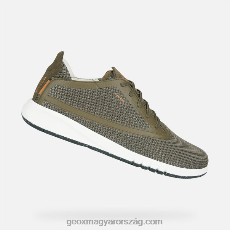 férfiak aerantis ember Geox sötét olajbogyó RR8TR885