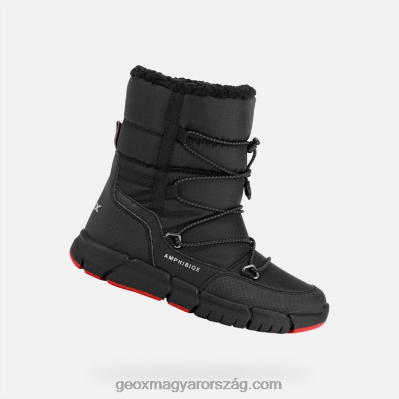 fiúk flexyper abx fiú Geox fekete RR8TR1363