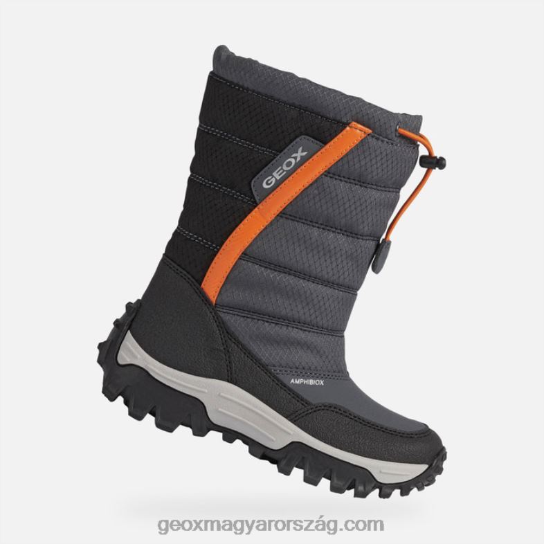 fiúk himalaya abx junior Geox sötétszürke/narancs RR8TR1161