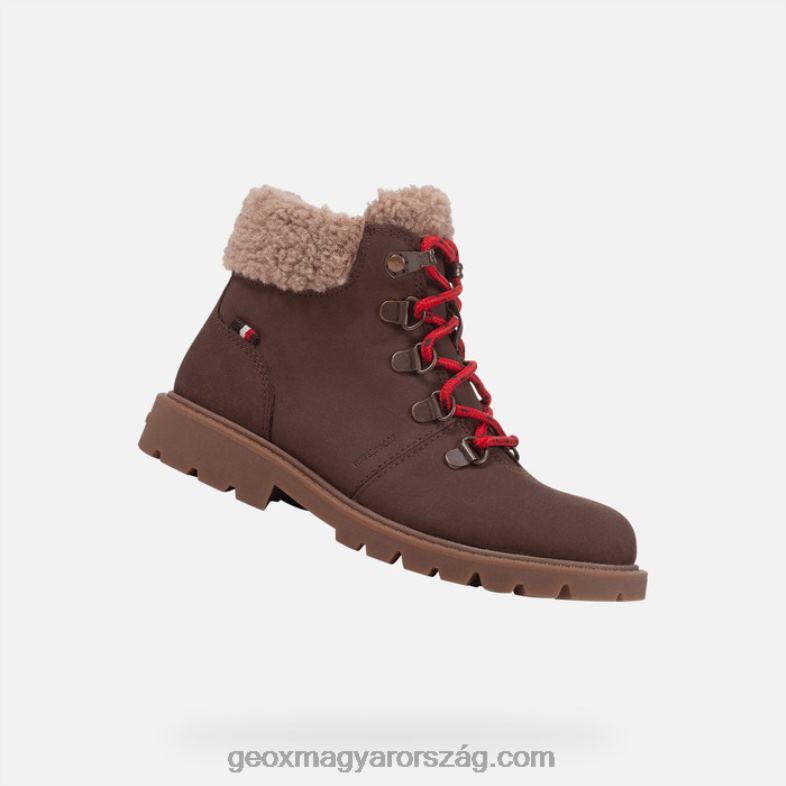 fiúk shaylax junior Geox kávé/sötét bézs RR8TR1063