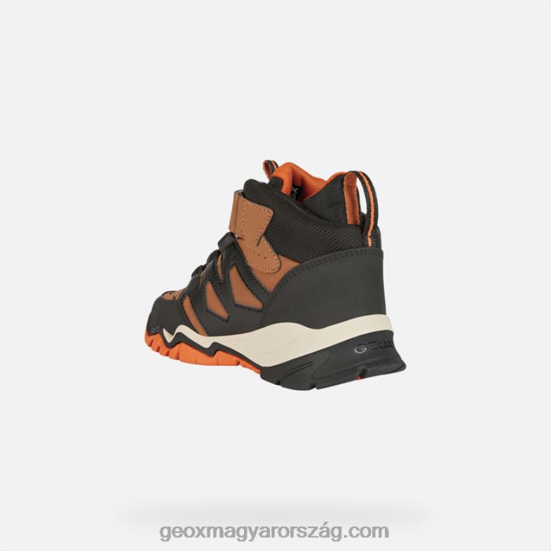 fiúk montrack abx fiú Geox Barna/fekete RR8TR1273