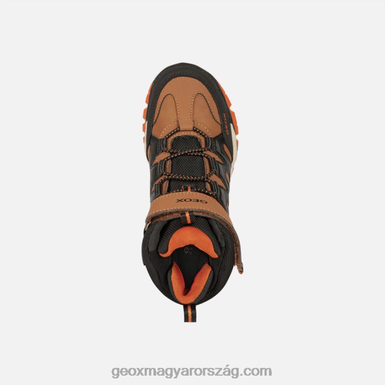 fiúk montrack abx fiú Geox Barna/fekete RR8TR1273