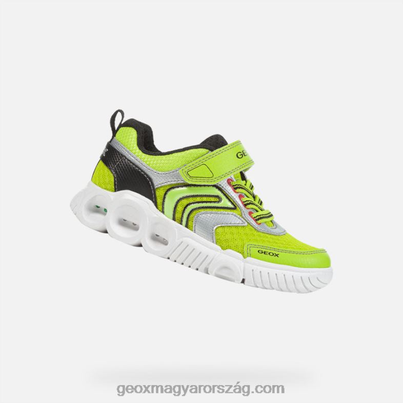 fiúk féregfiú Geox mész/fekete RR8TR1382