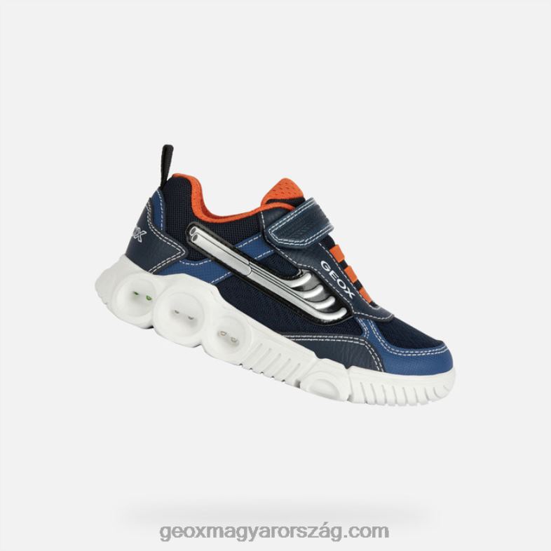 fiúk féregfiú Geox sötétkék/narancs RR8TR1300