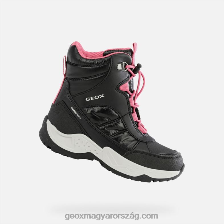 lányok sentiero lány Geox fekete/fukszia RR8TR1232
