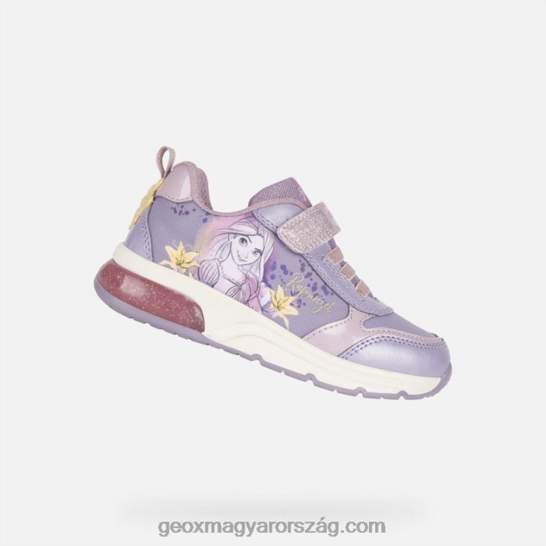 lányok űrklubos lány Geox lila/sárga RR8TR1169