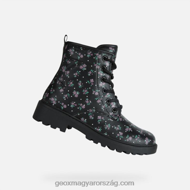 lányok ügyes lány Geox fekete RR8TR1027