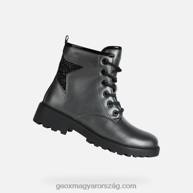 lányok ügyes lány Geox sötétszürke/fekete RR8TR1214