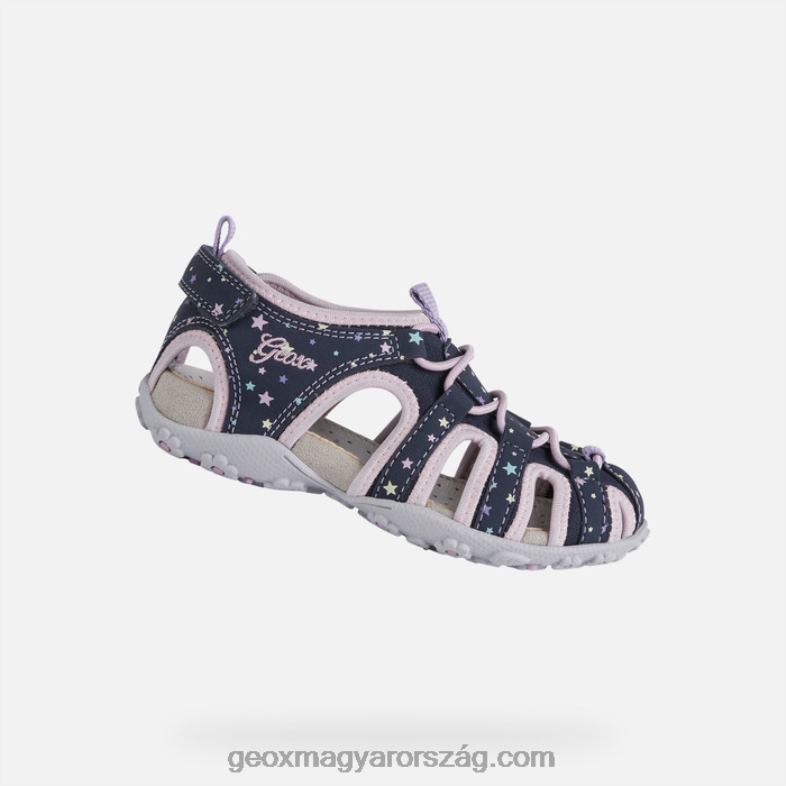 lányok roxanne lány Geox sötétkék/rózsaszín RR8TR5