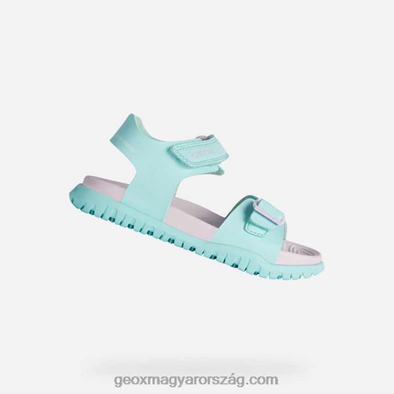 lányok szandál fusbetto junior Geox tengerzöld/lila RR8TR992