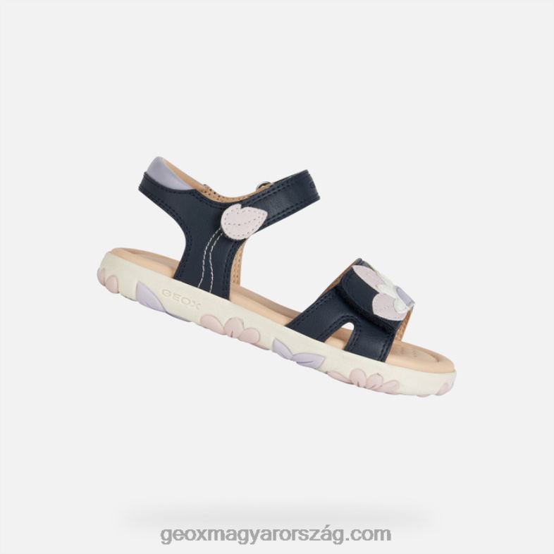 lányok szandálos haiti lány Geox sötétkék/rózsaszín RR8TR1087