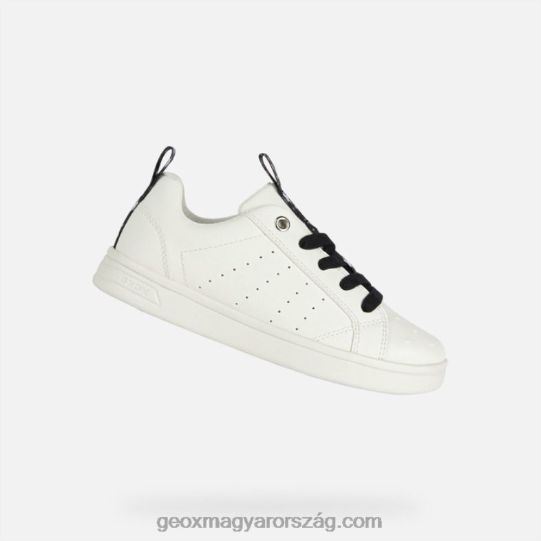 lányok djrock lány Geox fehér fekete RR8TR1874