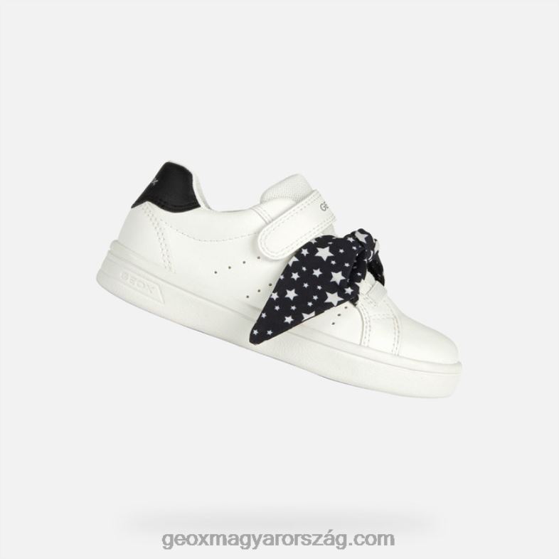 lányok djrock lány Geox fehér fekete RR8TR1889