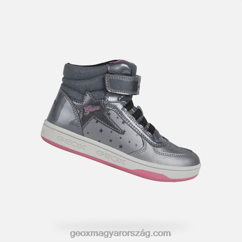 lányok maltin lány Geox sötét ezüst/fukszia RR8TR1157