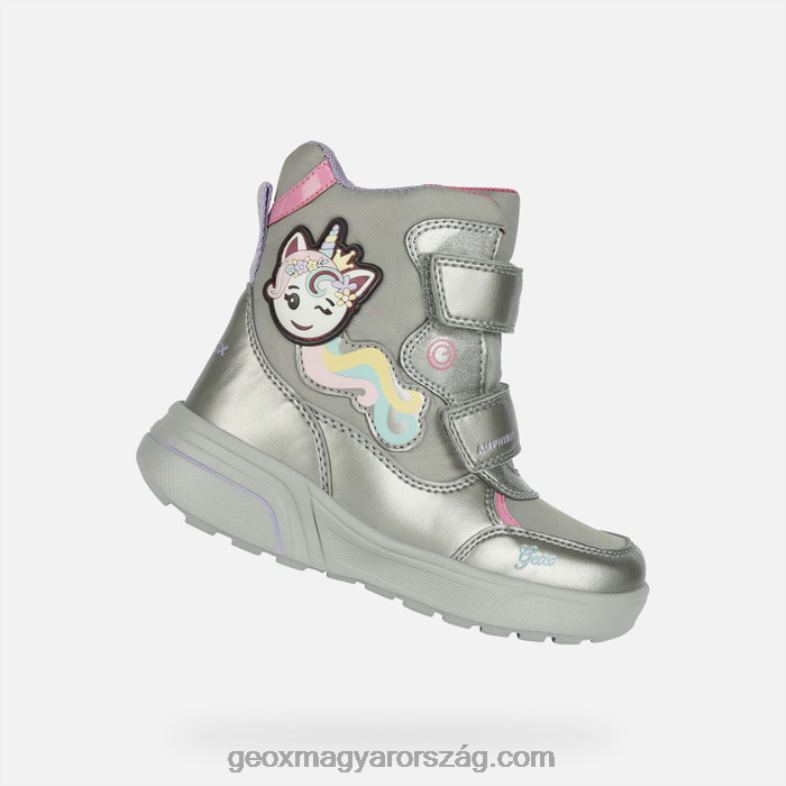 lányok sveggen abx lány Geox sötét ezüst/fukszia RR8TR1186