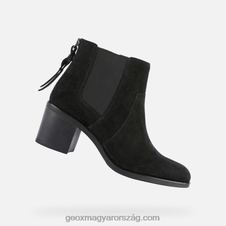 nők új sarkú nő Geox fekete RR8TR347