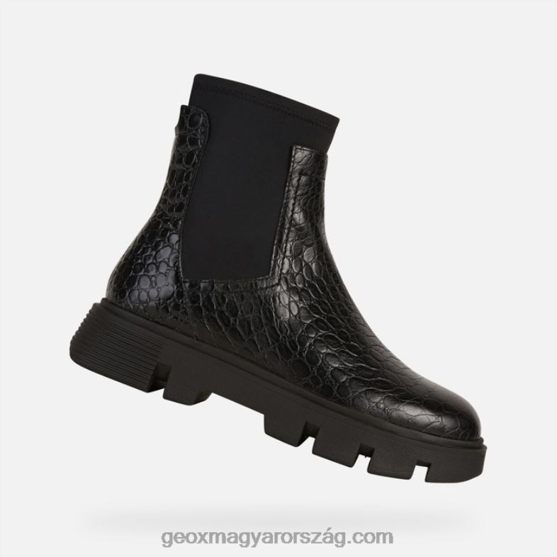 nők vilde nő Geox fekete RR8TR1717