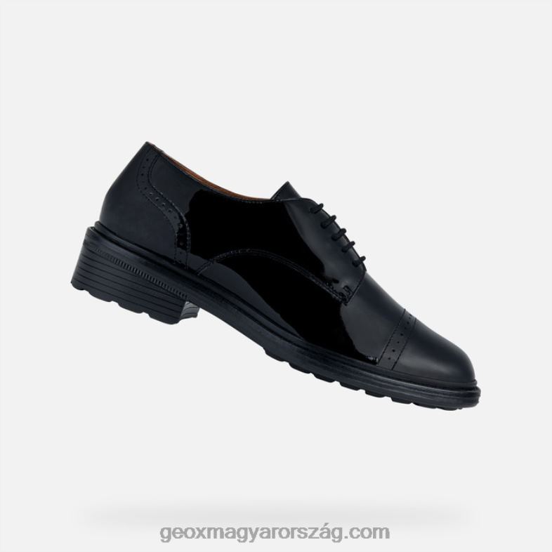 nők séta öröm nő Geox fekete RR8TR211