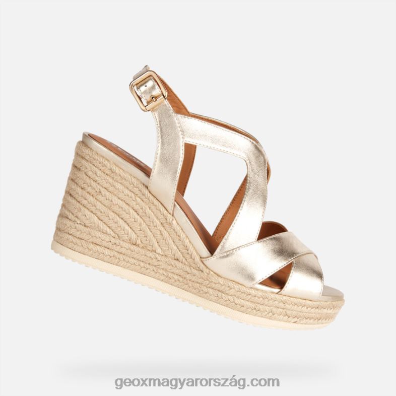 nők ponza nő Geox világos arany RR8TR158