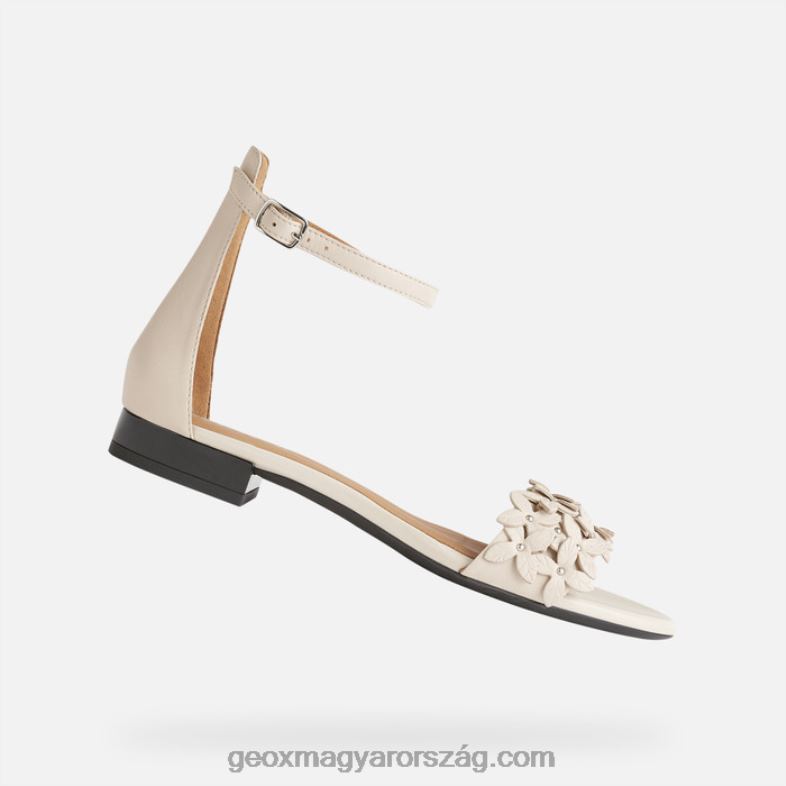 nők wistrey szandálos nő Geox krém RR8TR572
