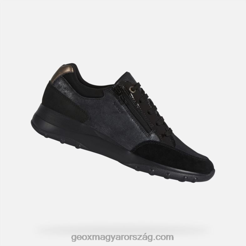 nők alleniee nő Geox fekete RR8TR591