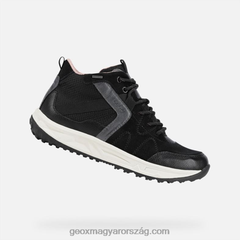 nők delray abx nő Geox fekete RR8TR263
