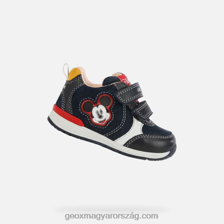 csecsemők és kisgyermekek rishon kisfiú Geox sötétkék/fehér RR8TR1602